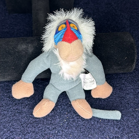 Disney/McDonalds Lion King II plush toys  Simba, Nala, Zazu and Rafiki, vintage - Picture 5 of 6